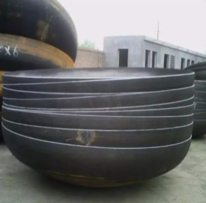 Indústria ASME Cabeças de tanque Dimensões SA516 Gr70 Cabeças hemisféricas