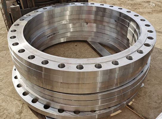 Aço inoxidável Flanged cabeças de prato conique borda com forma de prato plano