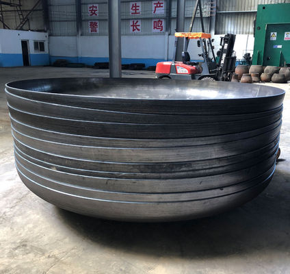 Cabeças de tanque semi-elípticas segmentadas