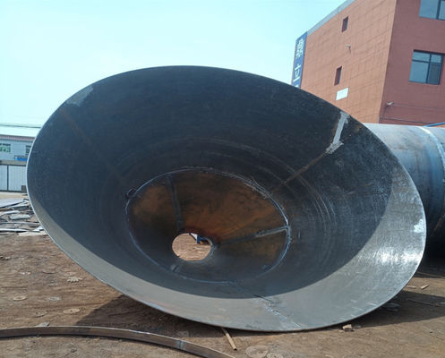 Cabeças de tanque cônicas de 25 mm Tubos de aço de fase dupla Alta resistência