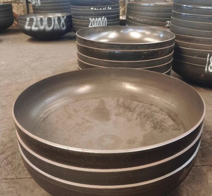 OEM Cabeça semi-hemisférica de espessura de 34 mm usada em vasos sob pressão