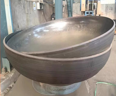 OEM Cabeças de tanque hemisféricas de formação a quente Cabeça de cilindro hemisférica