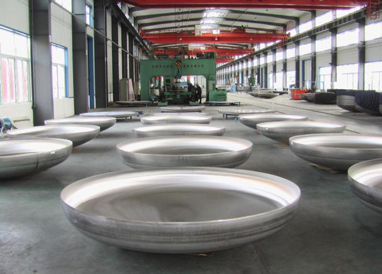 3MM 6000MM Cabeça de recipiente de aço inoxidável PED Cabeça de tanque semi-elíptica