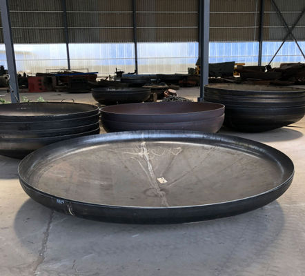 Meia esfera Flanged cabeças de prato 1000mm Diâmetro 6mm espessura