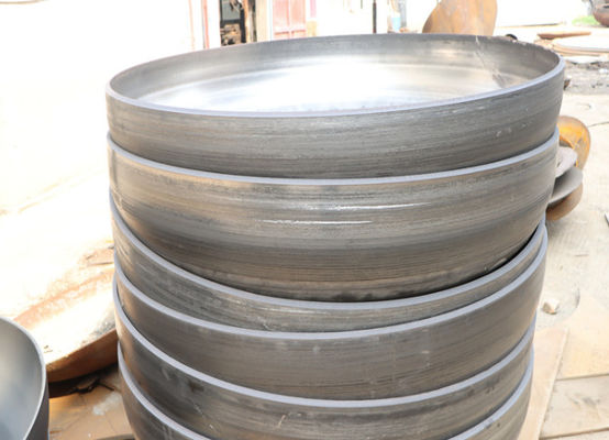Cabeças de tanque hemisféricas de espessura de 6 mm com opções personalizáveis de flanges e pratos