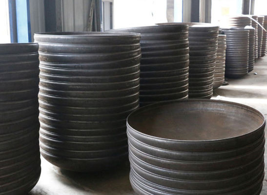 Cabeça de vedação elíptica com placa soldada Caps de aço carbono para recipientes sob pressão