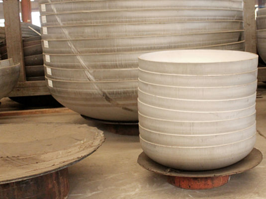 6 mm vaso de pressão de cabeça elíptica ASTM A105 Cap elíptico