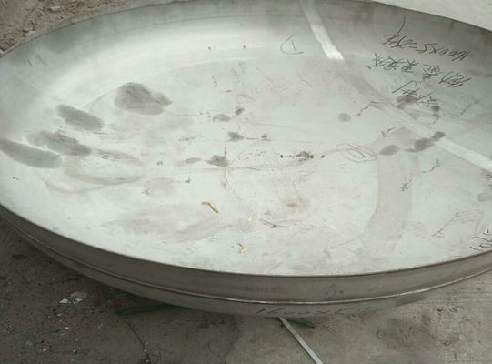 Tanque de pressão de recipiente de água finalizadas torisféricas de aço inoxidável prensagem a frio