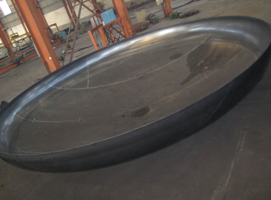 Cabeça de chapa torisférica de soldadura de aço de 600 mm a 4000 mm de diâmetro