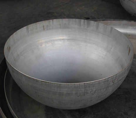 Cabeças de tanque hemisféricas de alta pressão 6 mm Pensar até 2 polegadas de espessura