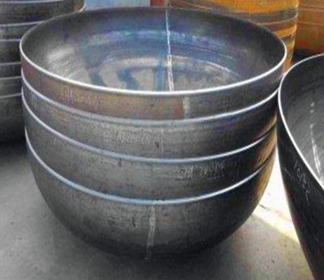 Cabeças de caldeiras esféricas Naves de pressão de aço carbono Cabeças elípticas