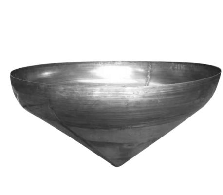 Cabeças de tanque de grande diâmetro com 6 mm de comprimento e até 168 polegadas de diâmetro