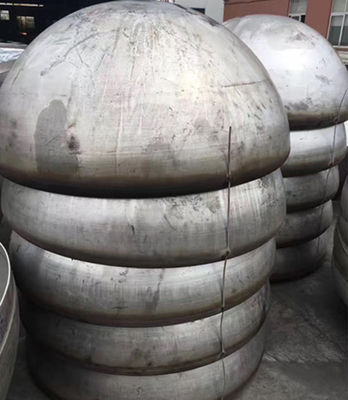 OEM Cabeças de tanque hemisféricas de formação a quente Cabeça de cilindro hemisférica