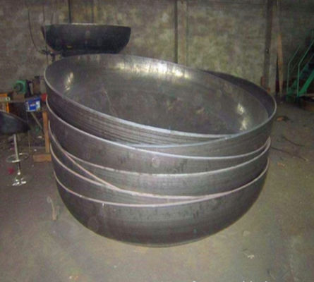 Cabeças de tanque hemisféricas de aço inoxidável
