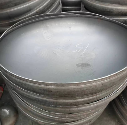 OEM / ODM Cabeça de prato plana 89mm Navio de pressão Cabeça de prato de aço inoxidável