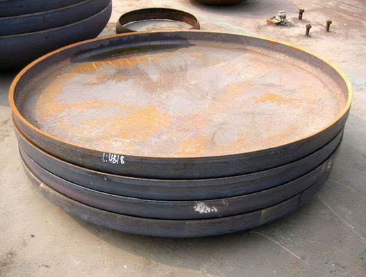 OEM / ODM Cabeça de prato plana 89mm Navio de pressão Cabeça de prato de aço inoxidável