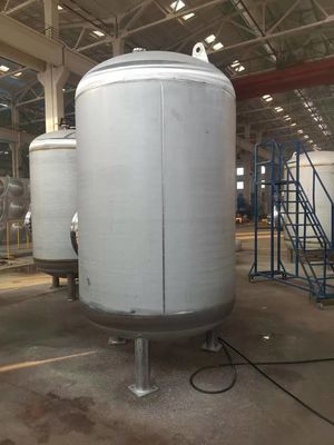 Temperatura nominal -20°F 1000°F Pressão Cap Vessel com testes de ultra-som Construído para suportar alta pressão