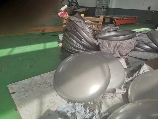 Cabeças de chapa de aço inoxidável forjado com excelente durabilidade e tolerância estrita