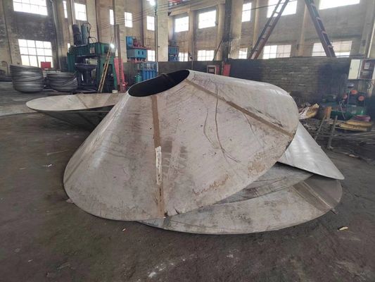 Cabeça elíptica resistente à corrosão para solda Temperatura nominal -20°C - 500°C